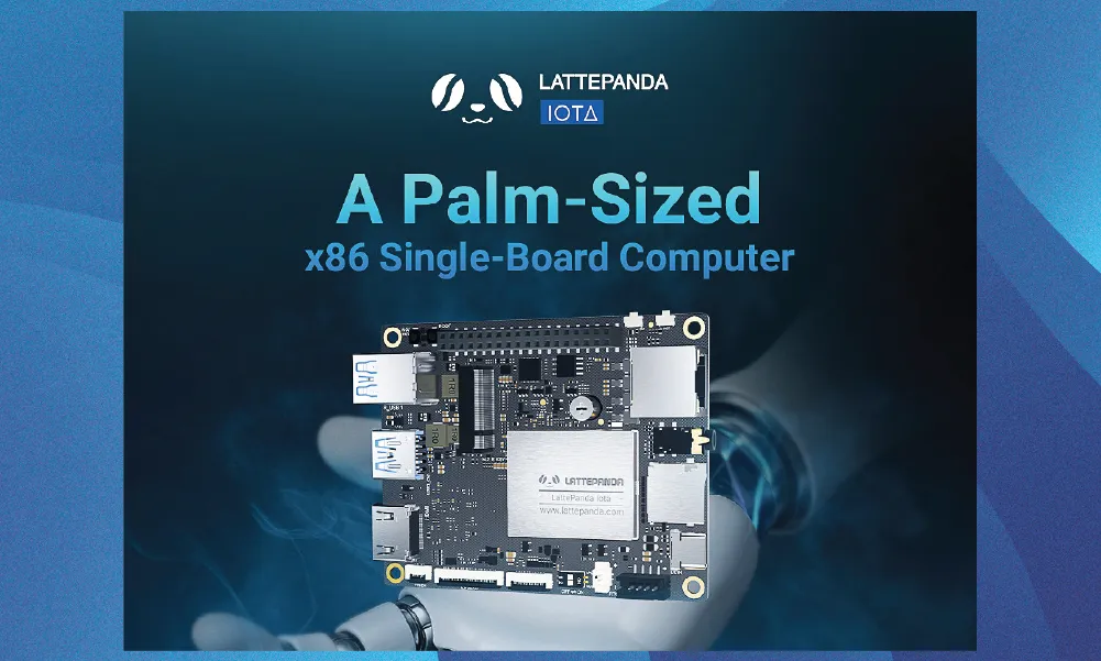 LattePanda IOTA 16GB RAM 128GB eMMC 拿铁熊猫LattePanda IOTA x86单